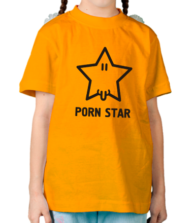 Детская футболка Porn Star
