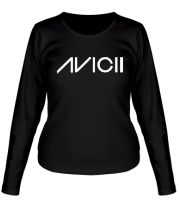 Женская футболка длинный рукав Avicii фото