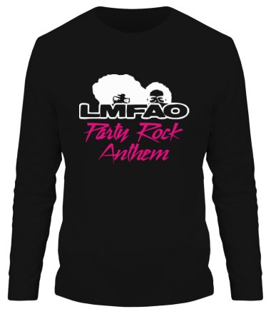 Мужская футболка длинный рукав LMFAO Party Rock Anthem