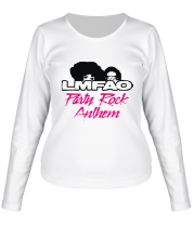 Женская футболка длинный рукав LMFAO Party Rock Anthem фото