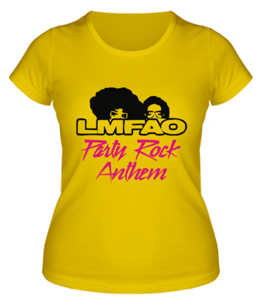 Женская футболка LMFAO Party Rock Anthem