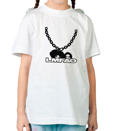 Детская футболка LMFAO на цепи