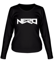 Женская футболка длинный рукав NERO фото
