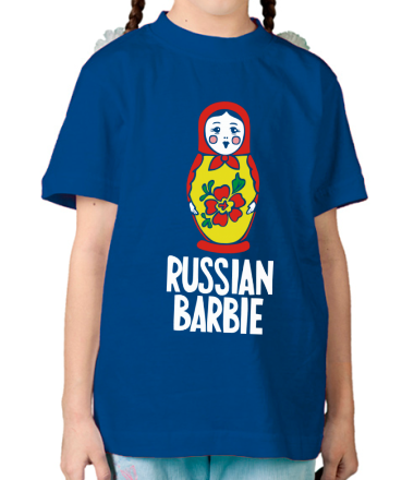 Детская футболка Russian Barbie