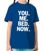 Детская футболка You Me Bed Now фото
