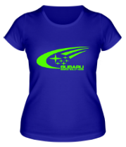 Женская футболка Subaru World Rally Team