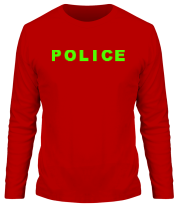 Мужская футболка длинный рукав Police фото