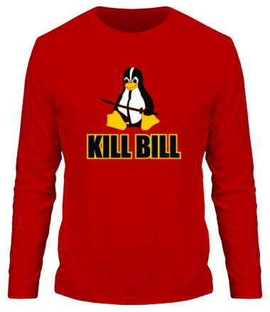 Мужская футболка длинный рукав Убить Билла