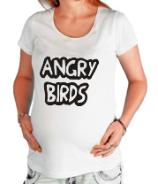 Футболка для беременных Angry Birds фото