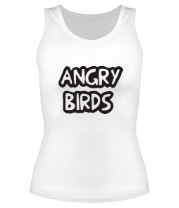 Женская майка борцовка Angry Birds фото
