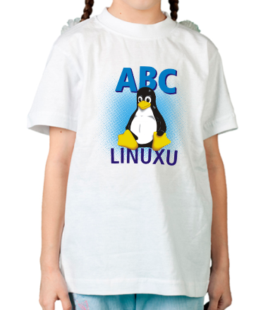 Детская футболка ABC Linuxu