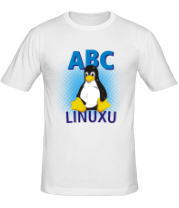 Мужская футболка ABC Linuxu фото
