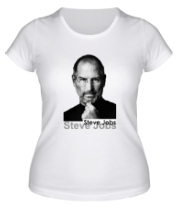 Женская футболка Steve Jobs фото