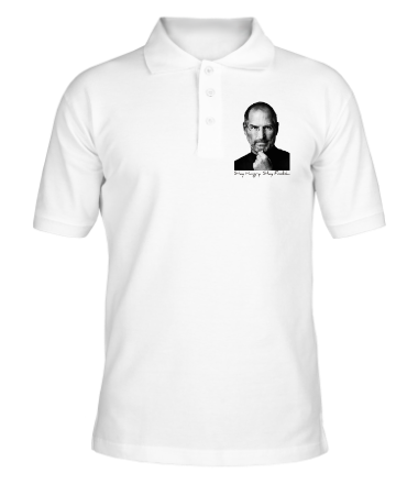 Мужская футболка поло Steve Jobs
