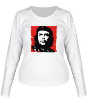 Женская футболка длинный рукав Че Гевара фото