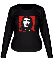 Женская футболка длинный рукав Че Гевара фото