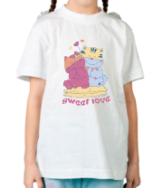 Детская футболка Sweet Love фото