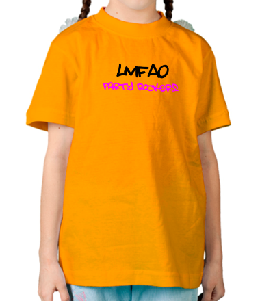 Детская футболка Lmfao Party Rockers