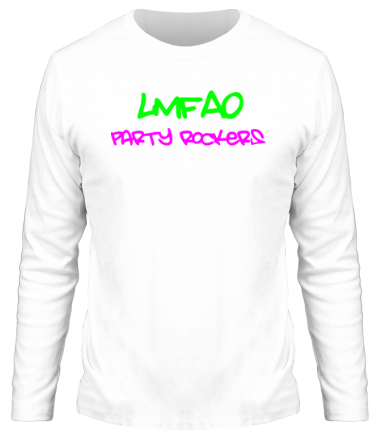 Мужская футболка длинный рукав Lmfao Party Rockers