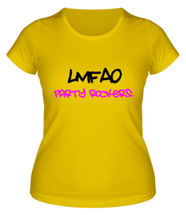 Женская футболка Lmfao Party Rockers