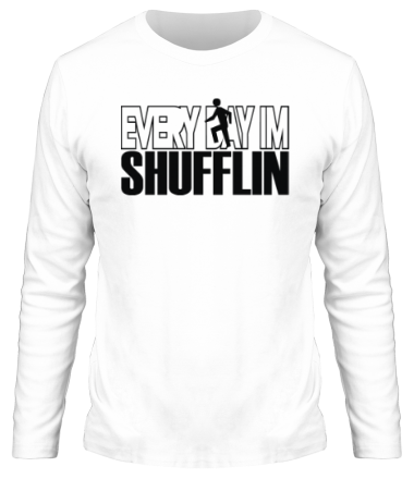Мужская футболка длинный рукав LMFAO - Every Day I'm Shufflin