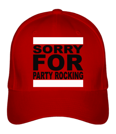 Бейсболка Sorry for party rocking