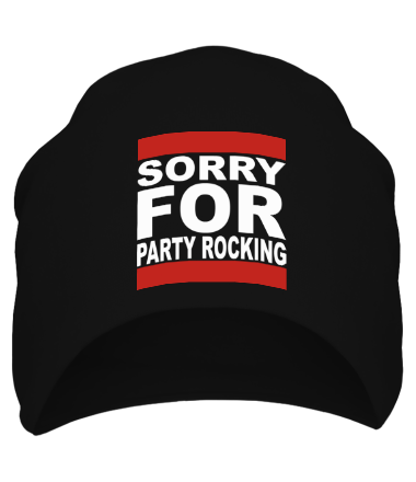 Шапка Sorry for party rocking