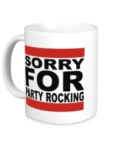 Кружка Sorry for party rocking