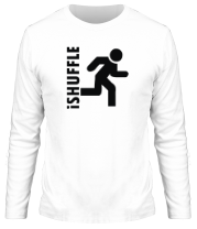 Мужская футболка длинный рукав iShuffle фото