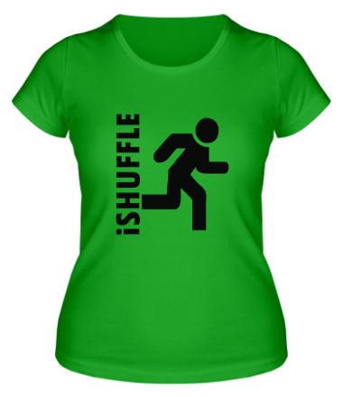 Женская футболка iShuffle