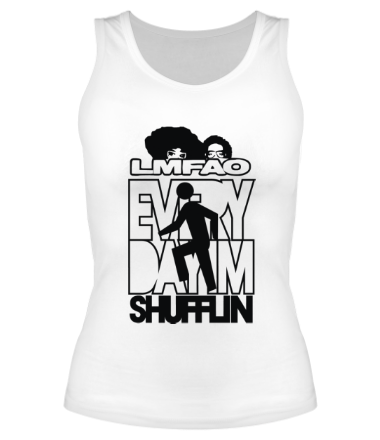 Женская майка борцовка LMFAO - Every Day I'm Shufflin