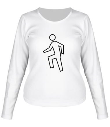 Женская футболка длинный рукав LMFAO - Every day I'm SHUFFLIN
