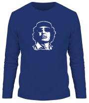 Мужская футболка длинный рукав Каддафи фото