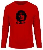 Мужская футболка длинный рукав Каддафи фото
