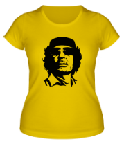 Женская футболка Каддафи фото