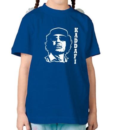 Детская футболка Муаммар Каддафи - KADDAFI