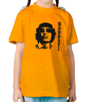 Детская футболка Муаммар Каддафи - KADDAFI фото