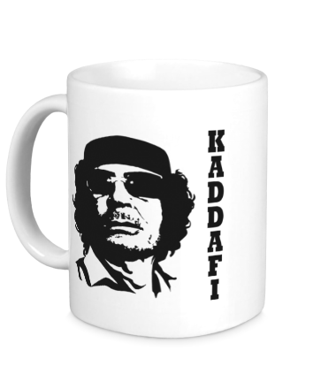 Кружка Муаммар Каддафи - KADDAFI