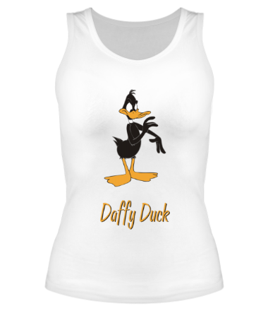 Женская майка борцовка Daffy Duck