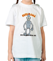 Детская футболка Futurama. Bender фото