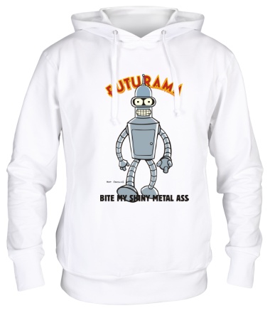 Толстовка худи Futurama. Bender