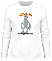 Мужская футболка длинный рукав Futurama. Bender фото