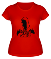 Женская футболка 228 Репер фото