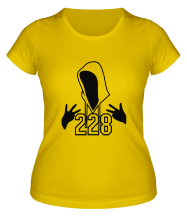Женская футболка 228 Репер