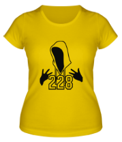 Женская футболка 228 Репер фото