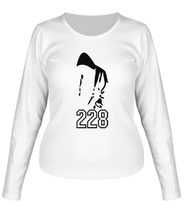 Женская футболка длинный рукав Рэпер 228