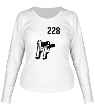 Женская футболка длинный рукав Ноггано 228