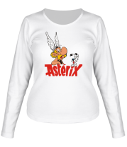 Женская футболка длинный рукав Астерикс