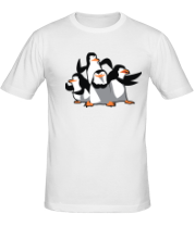 Мужская футболка Пингвины из Мадагаскара фото