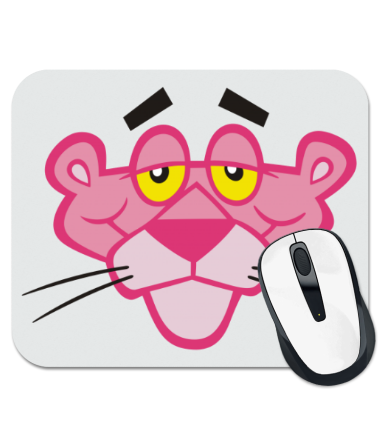Коврик для мыши Розовая пантера